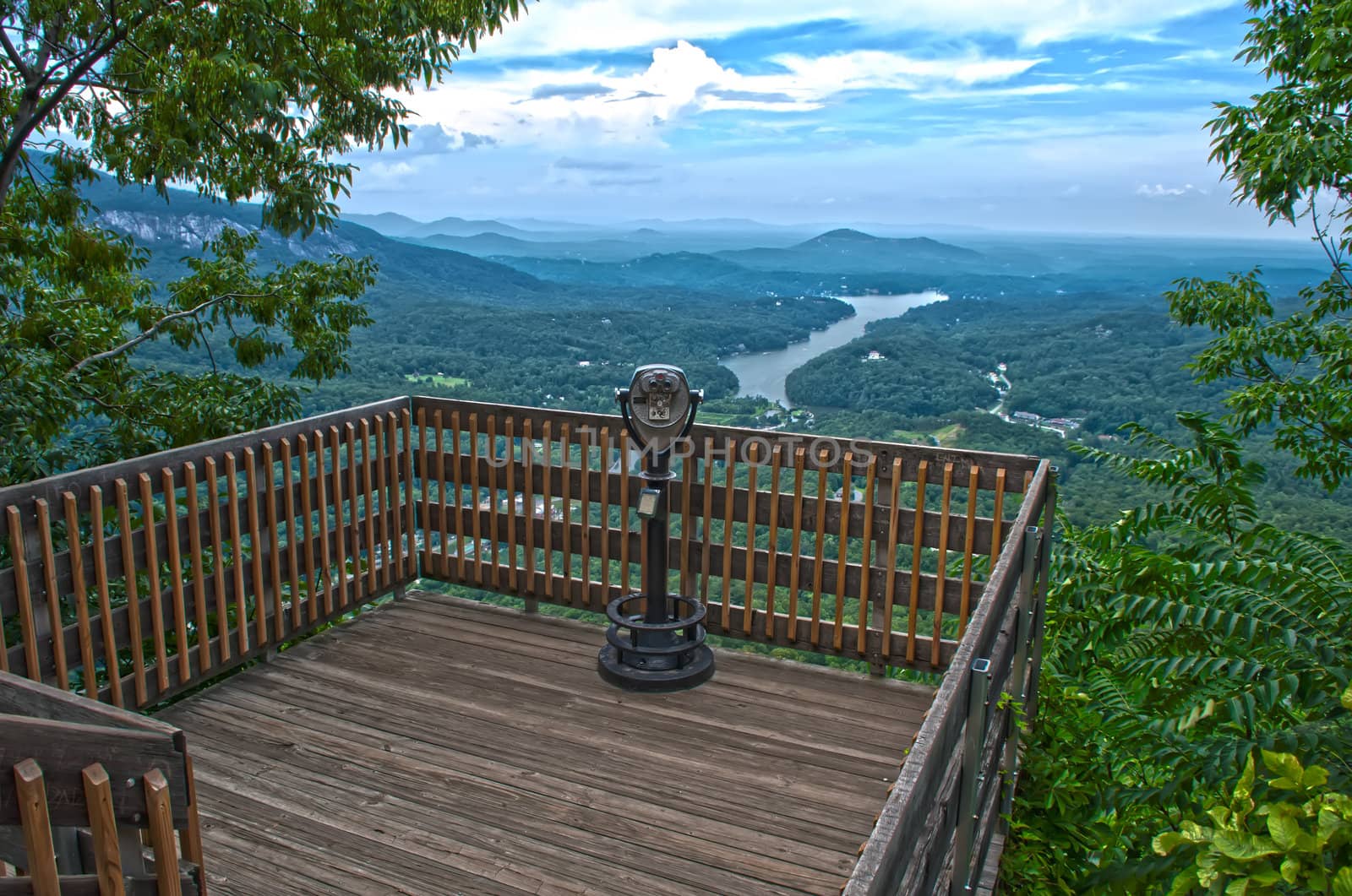 lake lure overlook by digidreamgrafix