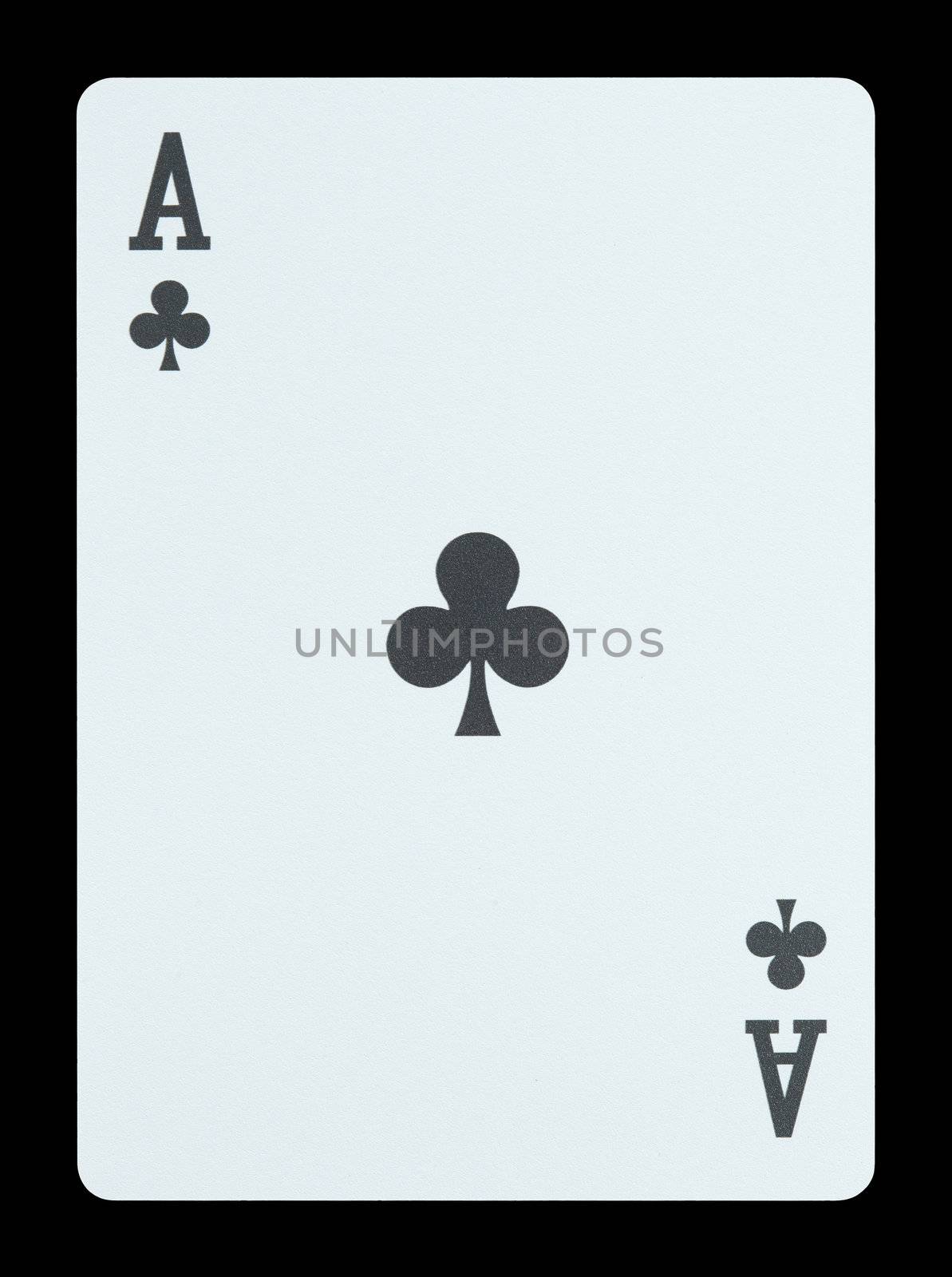 Playing cards - Ace of clubs