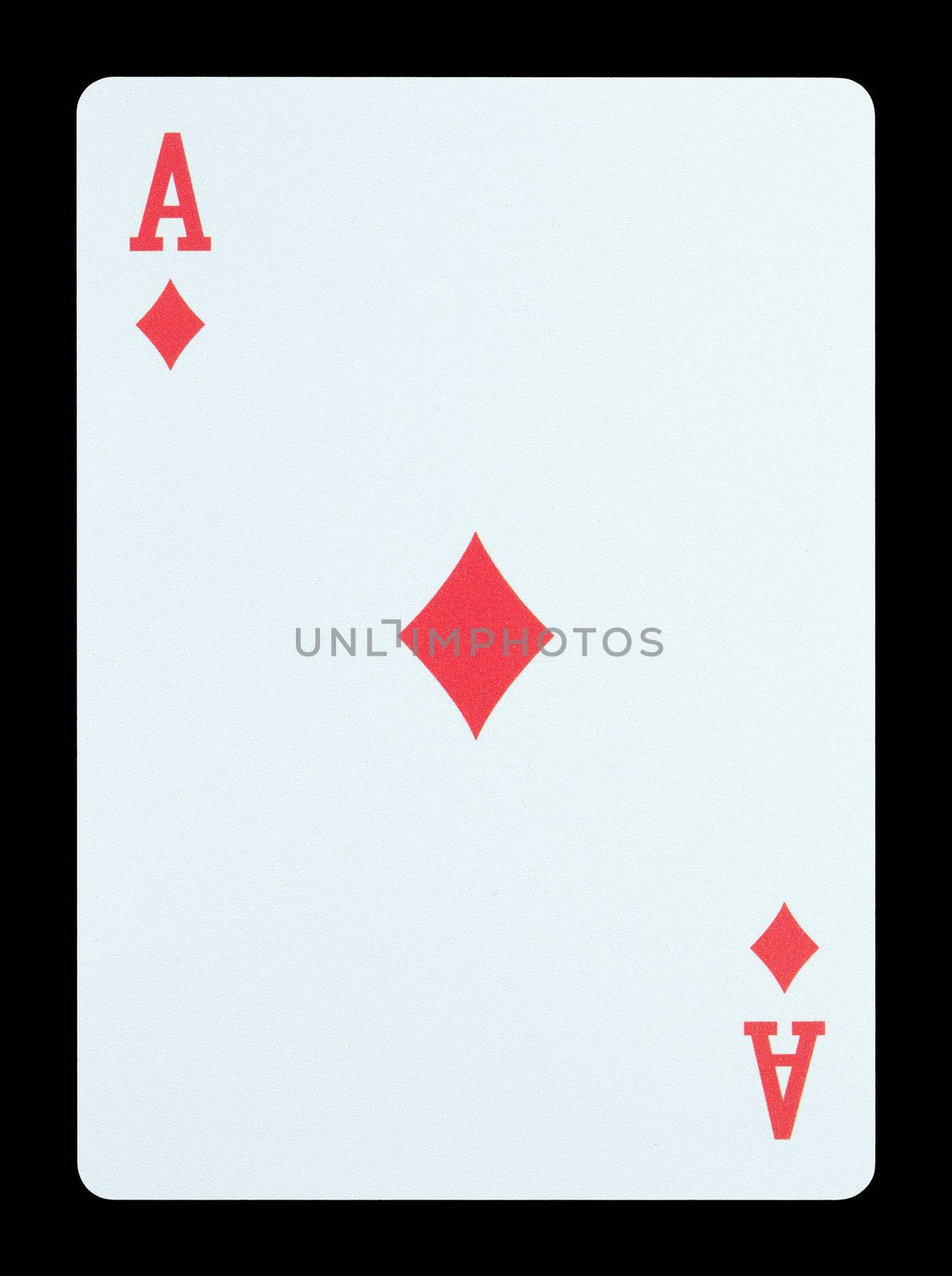 Playing cards - Ace of diamonds