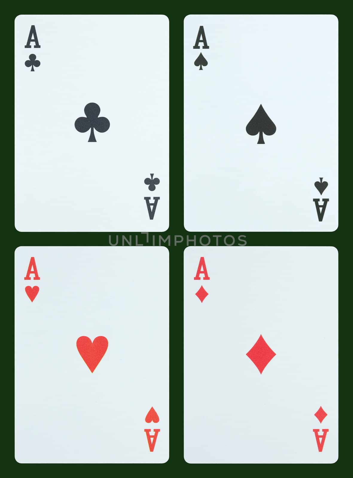 Playing cards - Aces