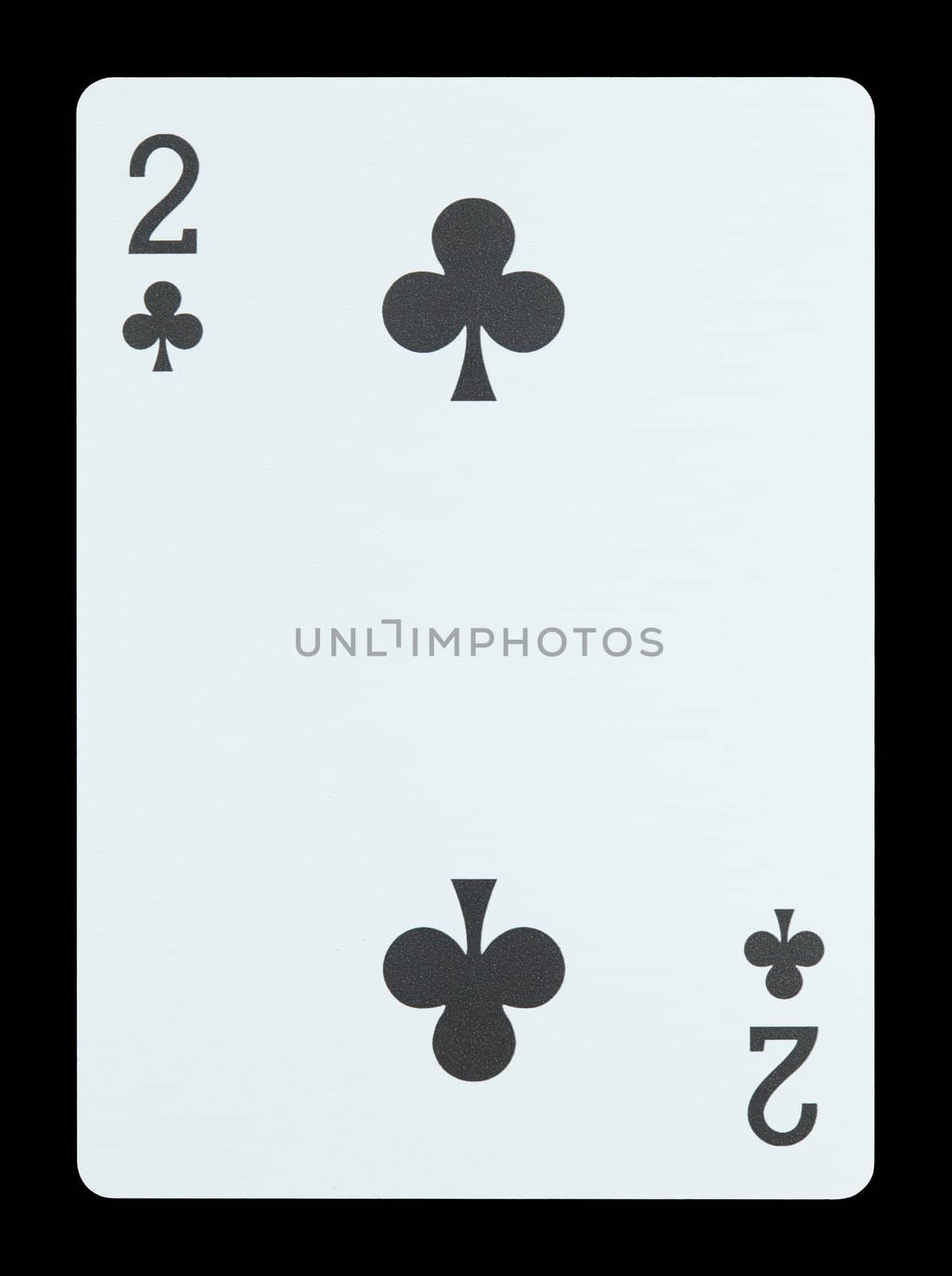 Playing cards - Two of clubs
