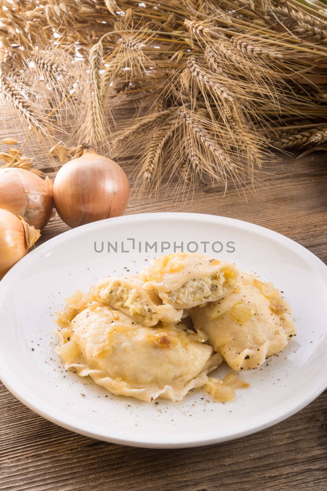  Pierogi.Polish dish 	 by Darius.Dzinnik