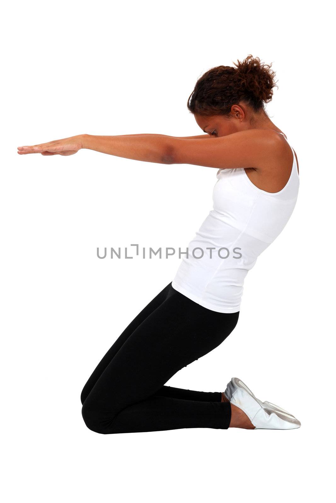 A yoga position by phovoir