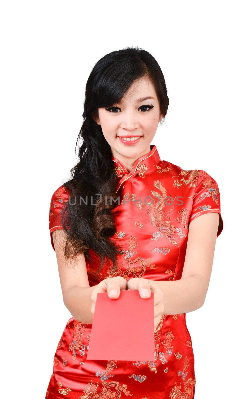 pretty women with cheongsam  by anankkml