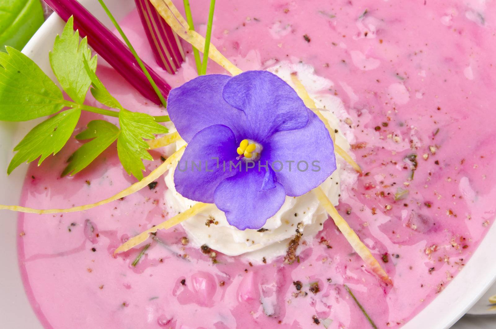 Cold beet soup by Darius.Dzinnik