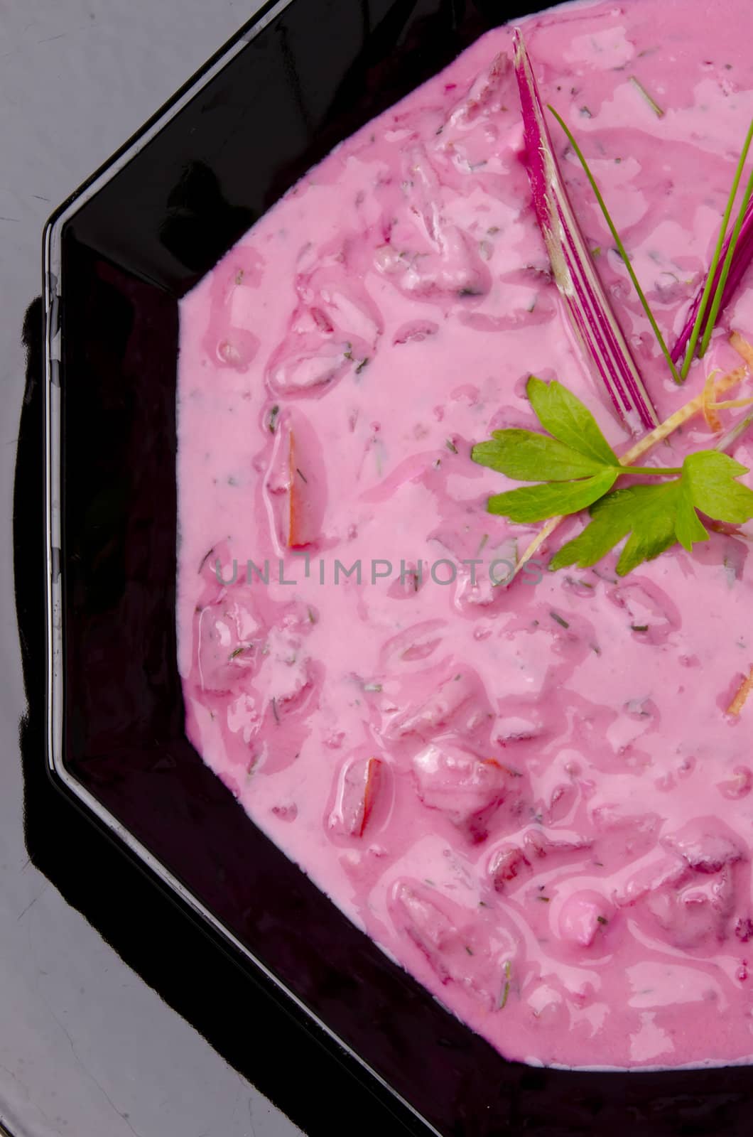 Cold beet soup