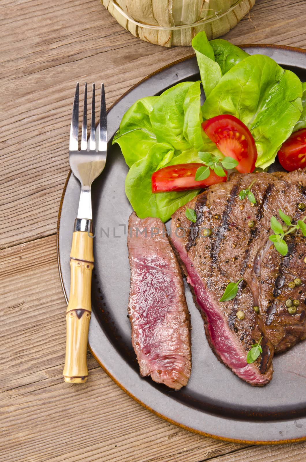 Grilled Steak. Barbecue by Darius.Dzinnik