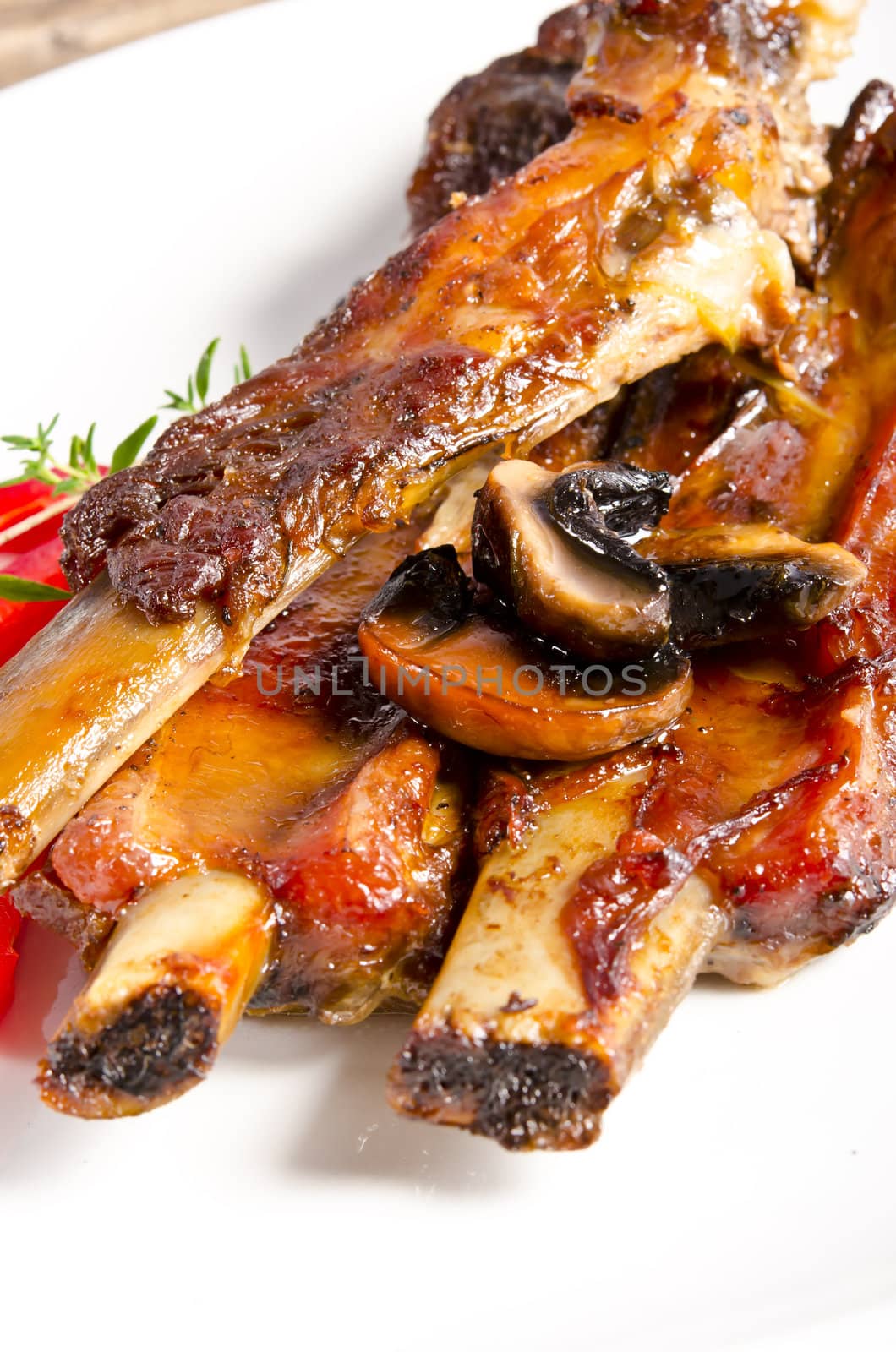 Roasted ribs burnt by Darius.Dzinnik