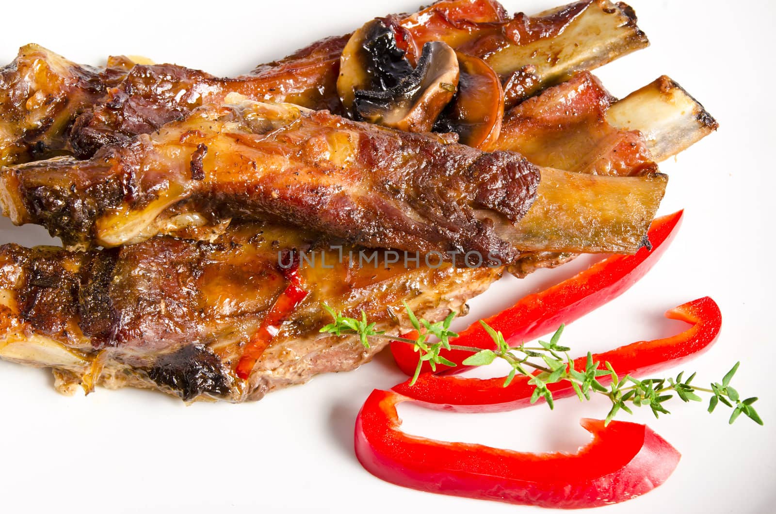 Roasted ribs burnt by Darius.Dzinnik