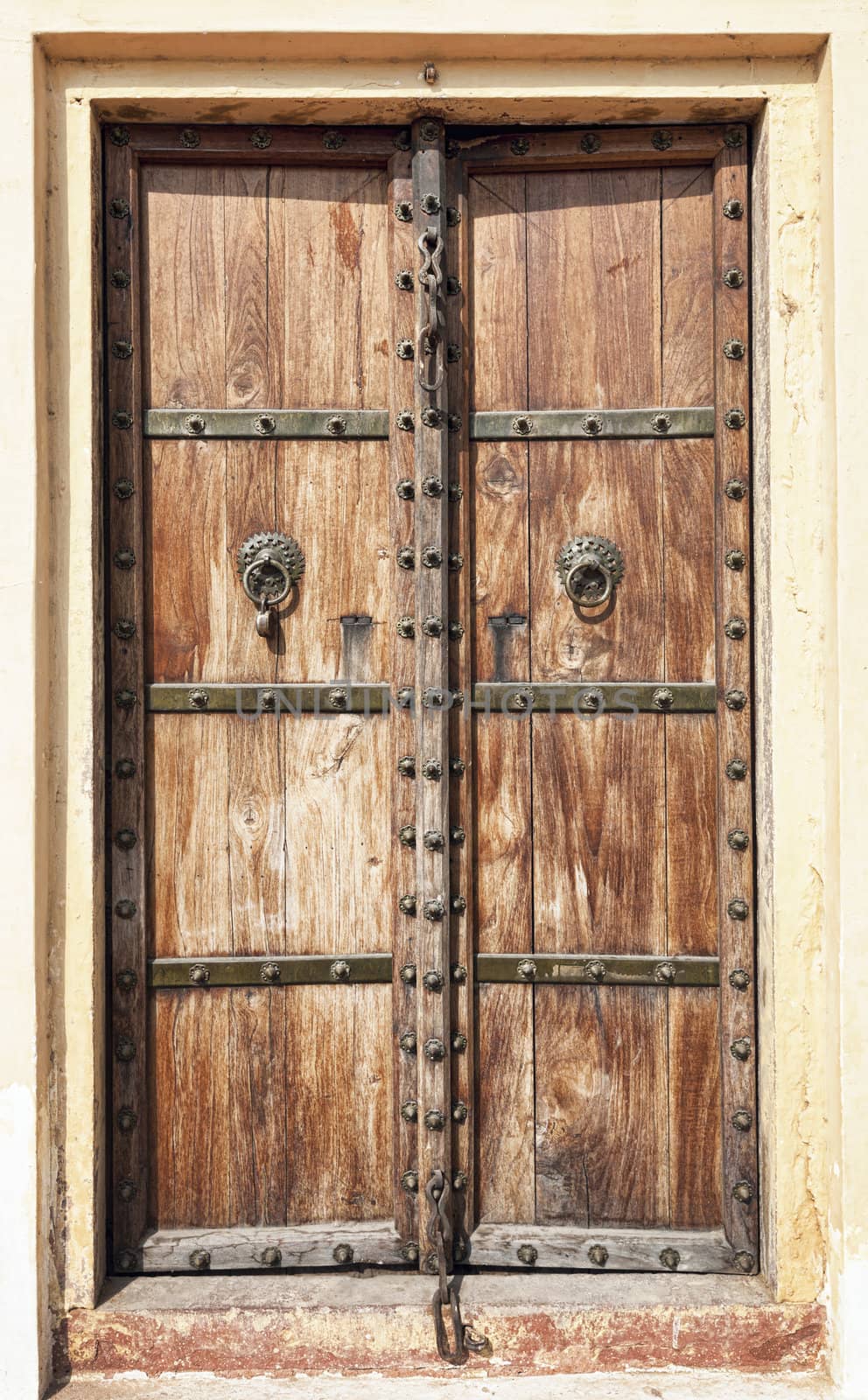 Old wooden door. Rajasthan,India