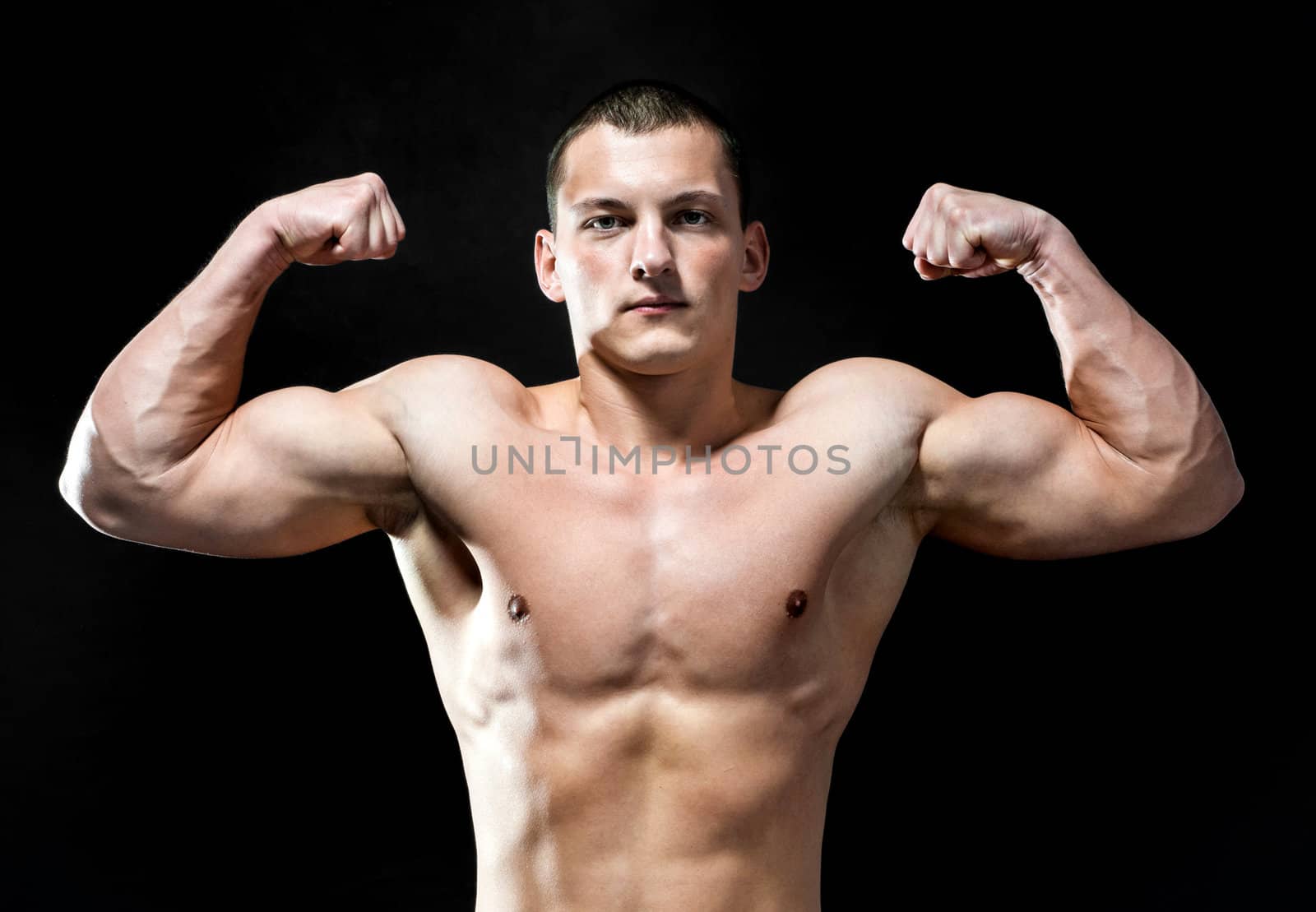 handsome muscular man by GekaSkr