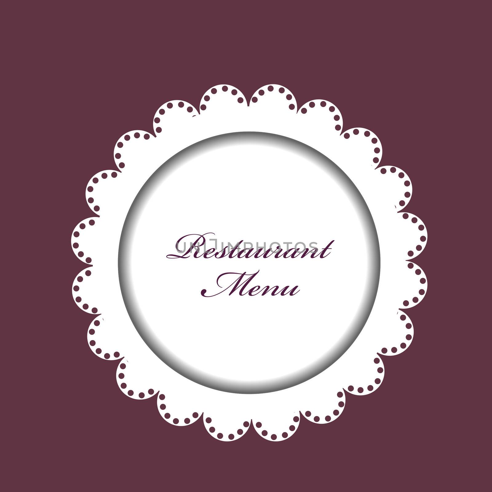 Restaurant menu background by hibrida13