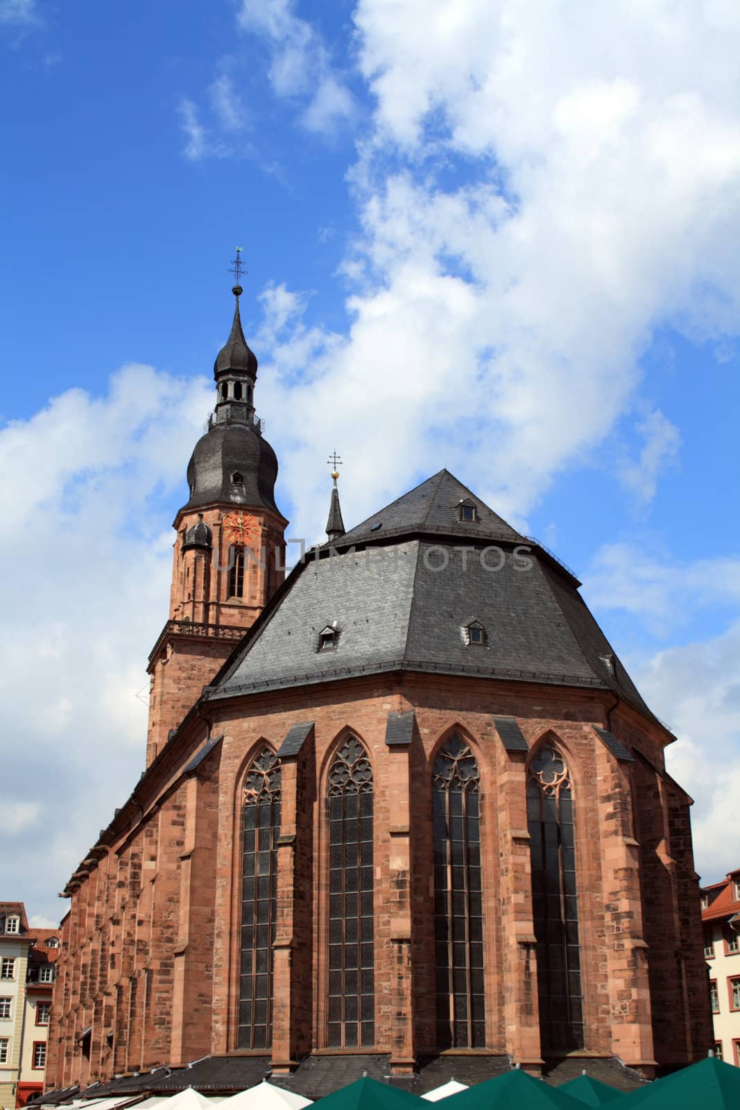 The Church of the Holy Spirit in Heidelberg, Baden-Wurtemberg, Germany.