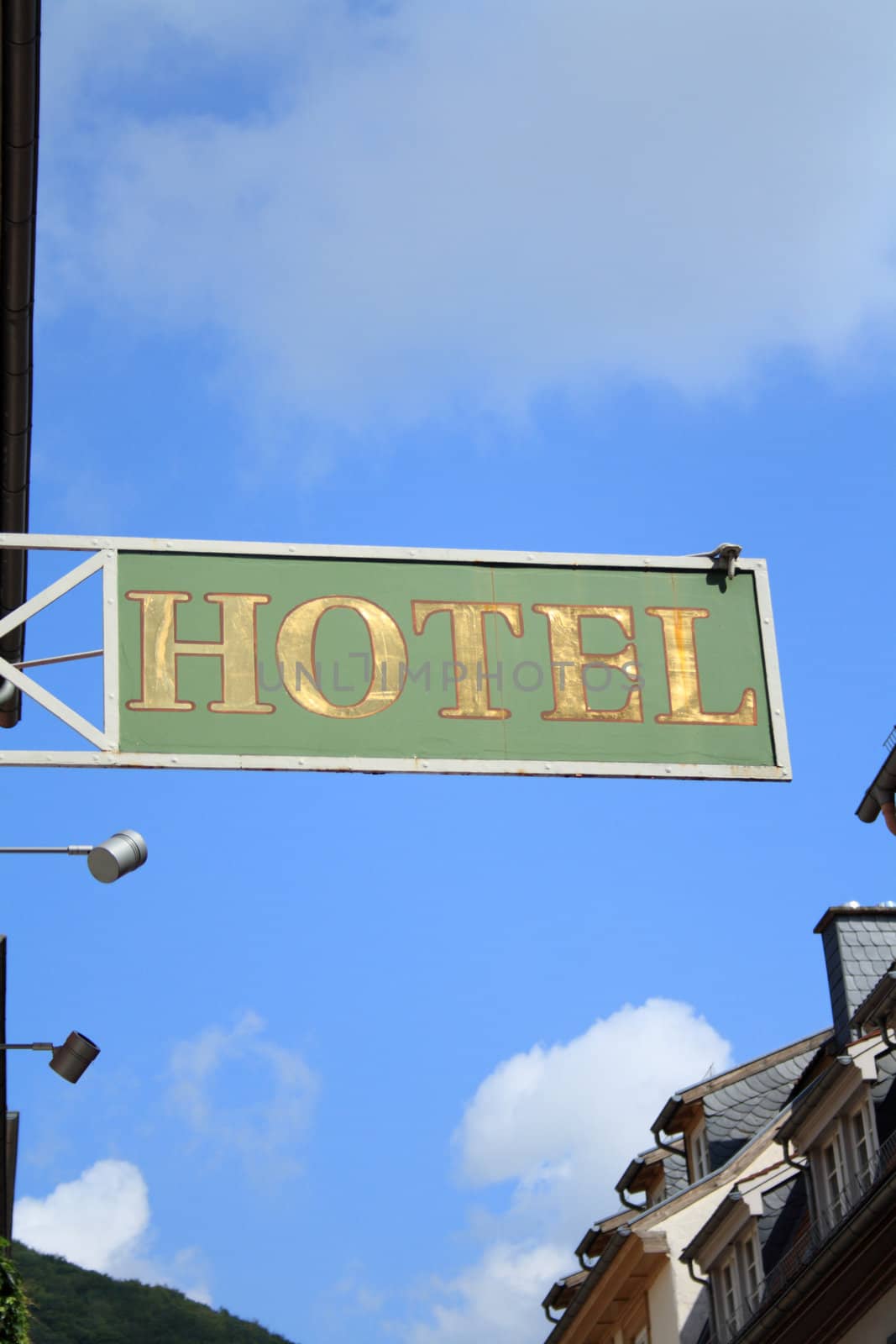 Hotel sign by toneteam