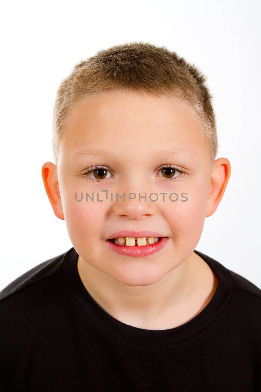 Boy Portrait in Studio by joshuaraineyphotography