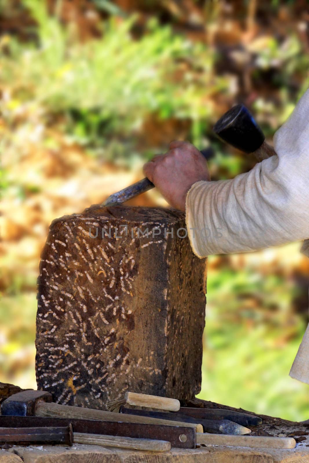 artisan stonecutter Medieval