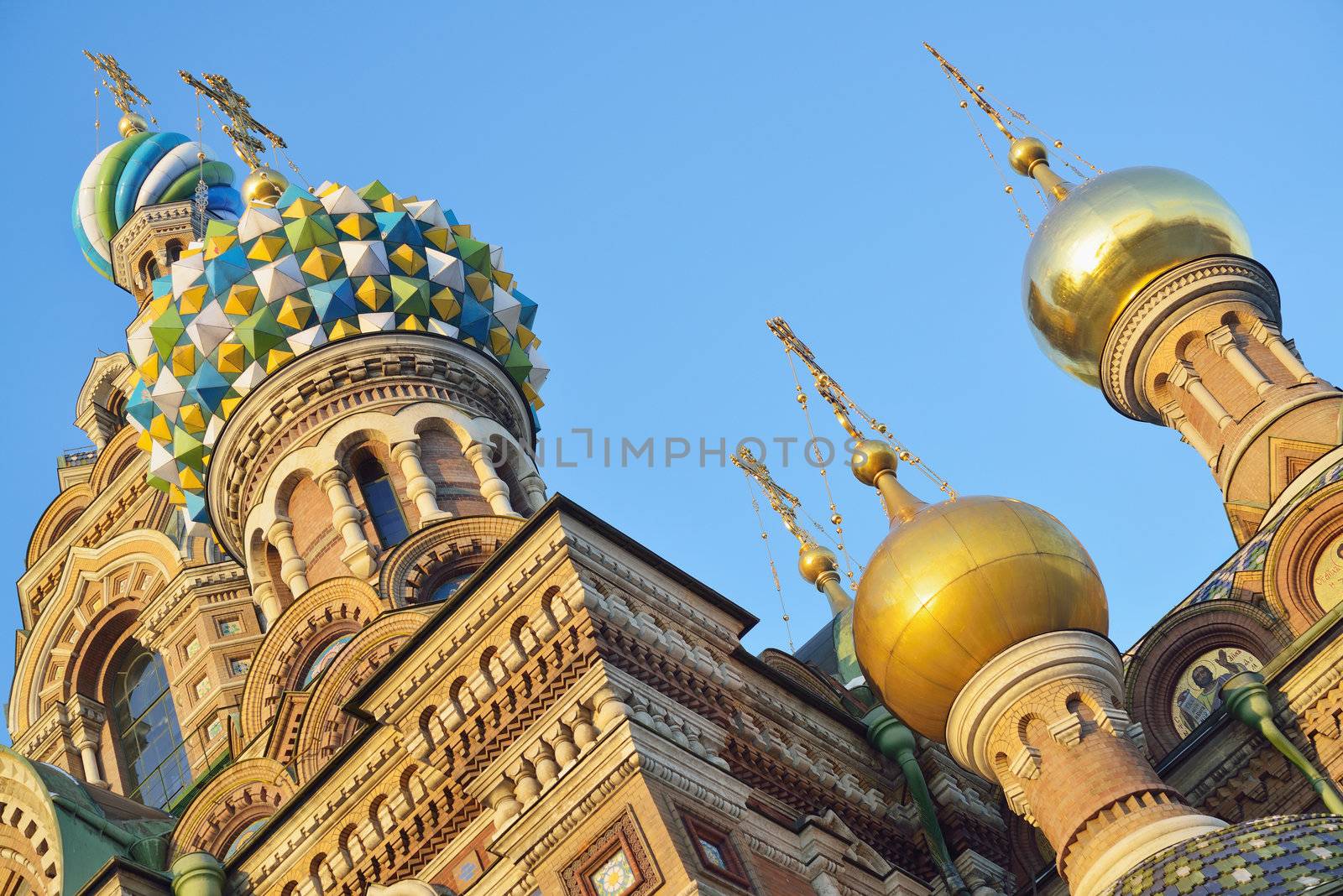 St. Petersburg, Russia, Orthodox Church "Spas at blood"