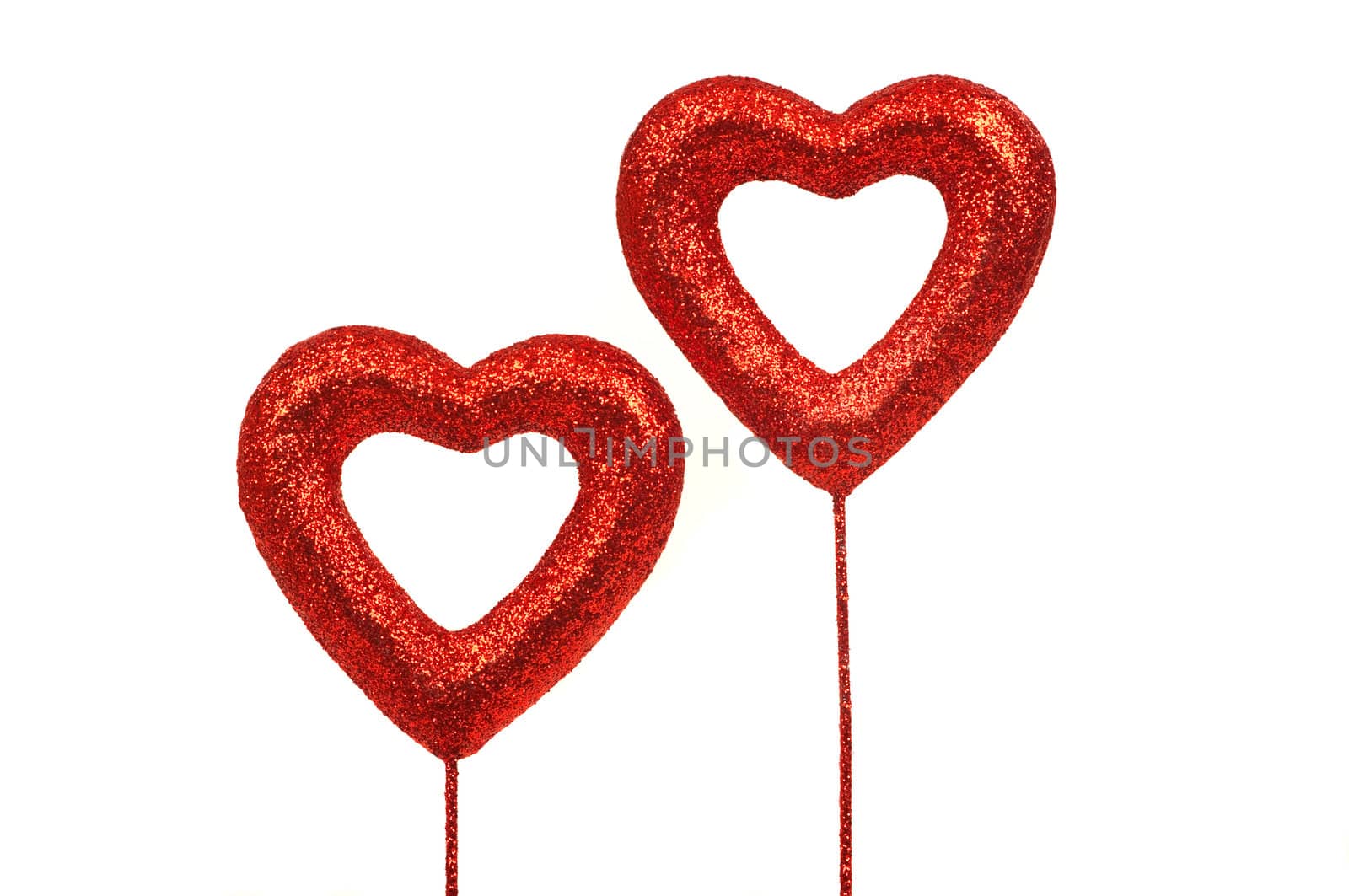 Valentine day hearts