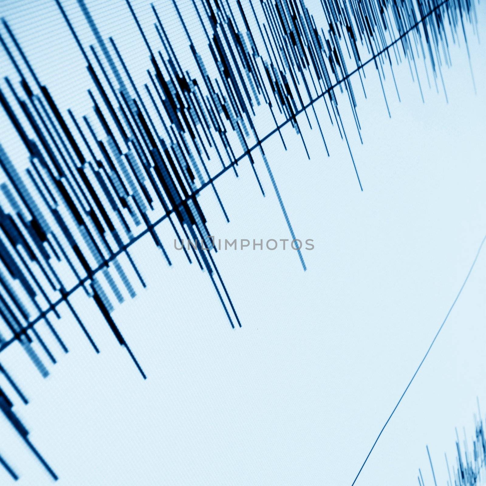 sound audio wave abstract background