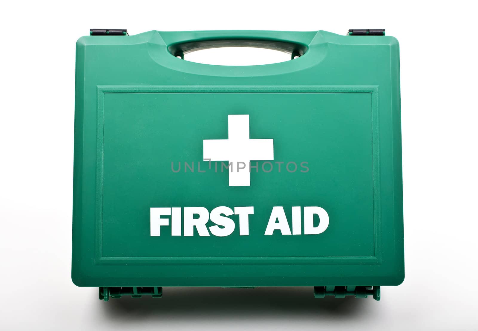 A First Aid Box on a white background.