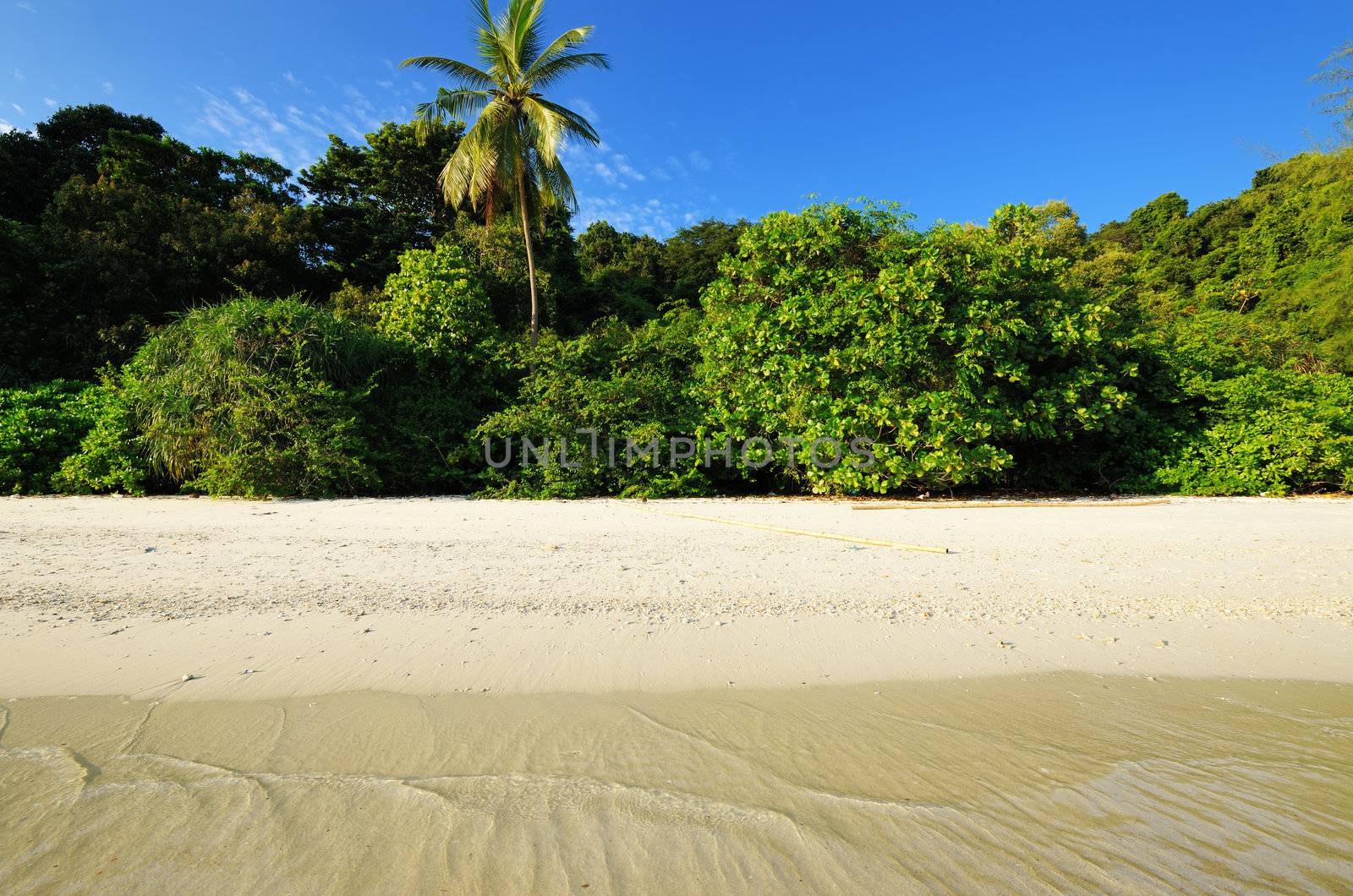Beautiful beach at Perhentian islands, Malaysia