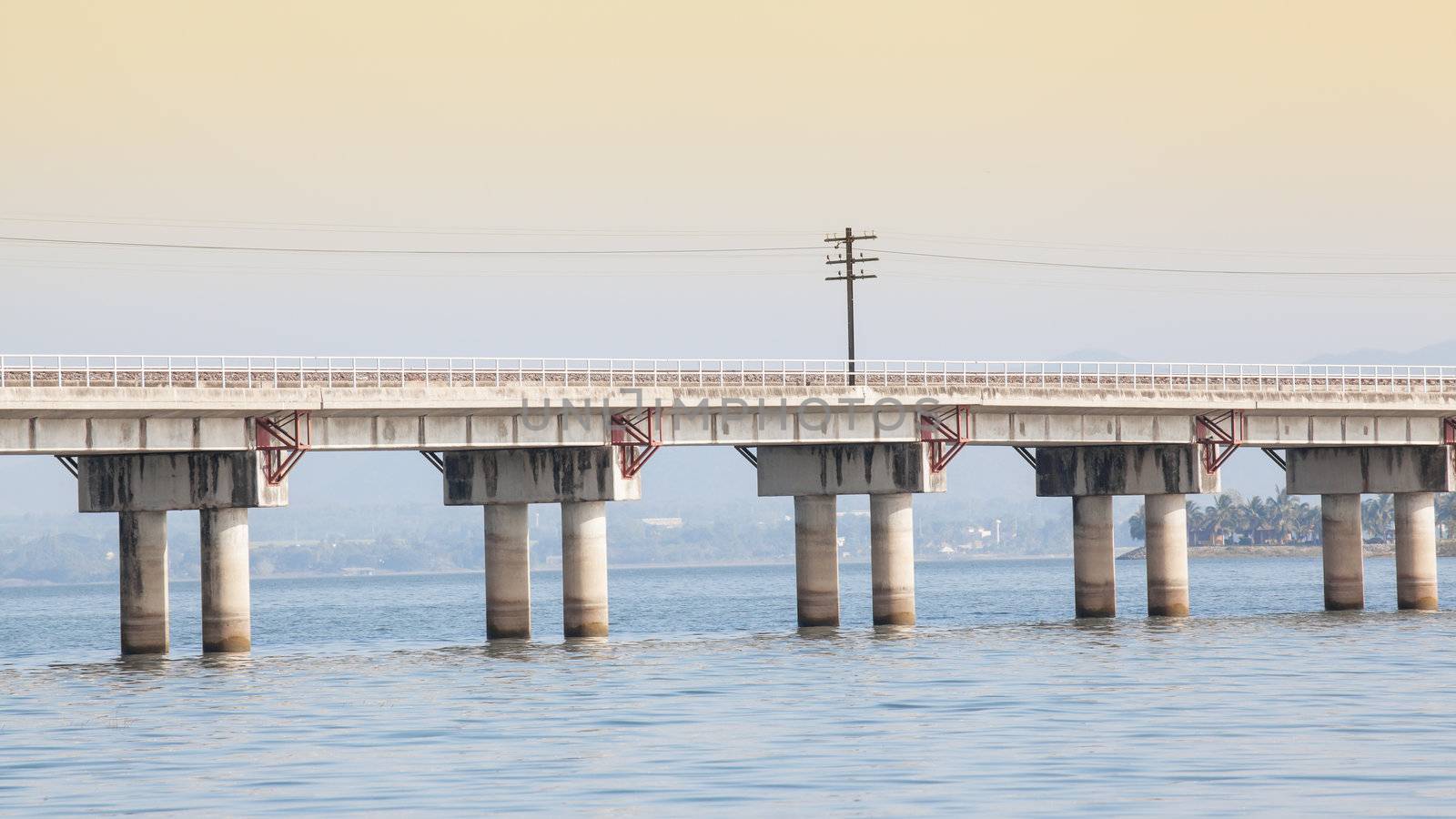 bridge over the river