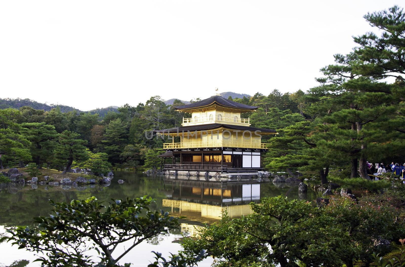 Kinkakuji Temple (The Golden Pavilion) by siraanamwong