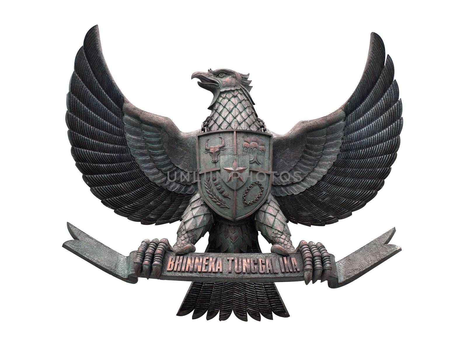 Indonesia National Emblem, Bhinneka Tungal Ika