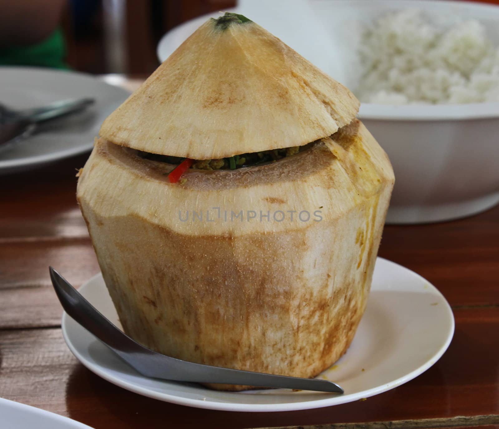 Steamed Seafood Pudding by redthirteen