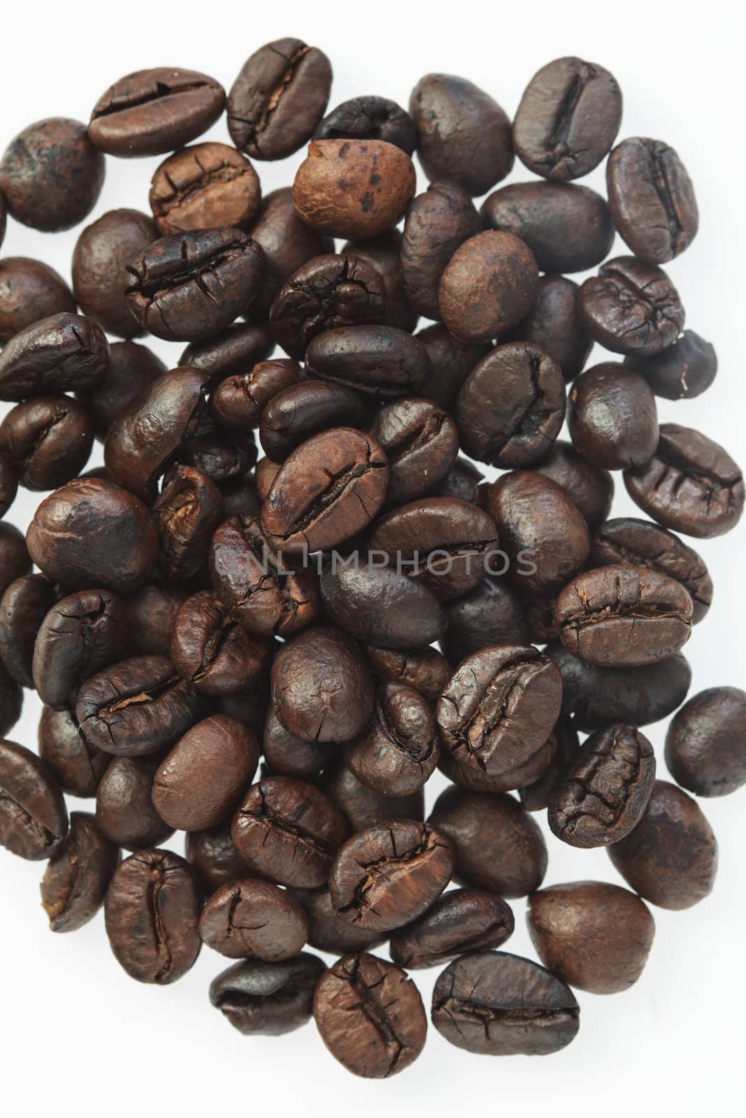 Coffee beans background