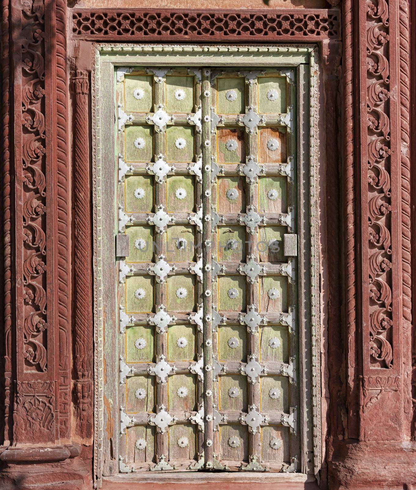 Old Door at Mehrangarh Fort by vladimir_sklyarov