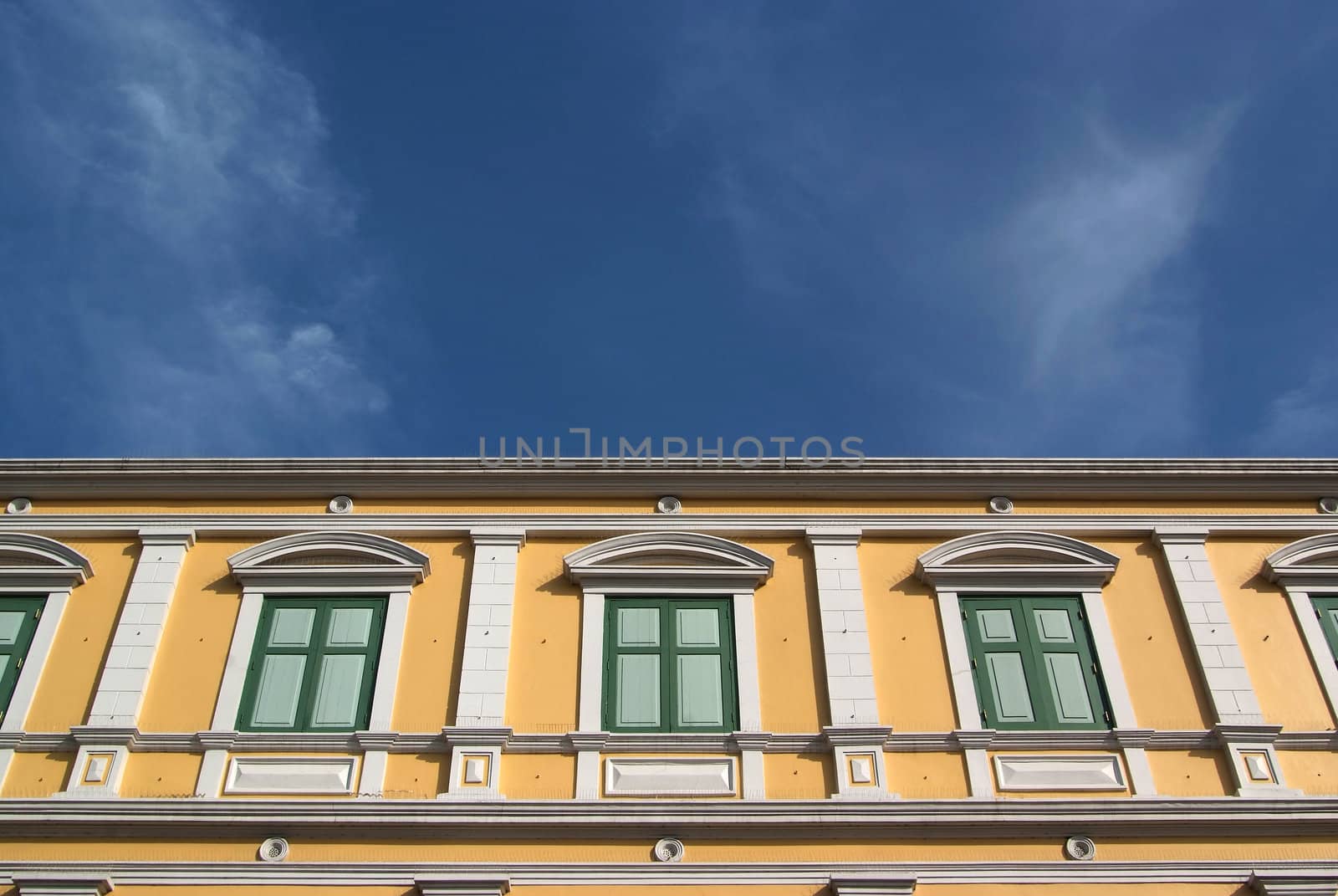 The windows building of the Ministry of Defence, Bangkok. by opasstudio