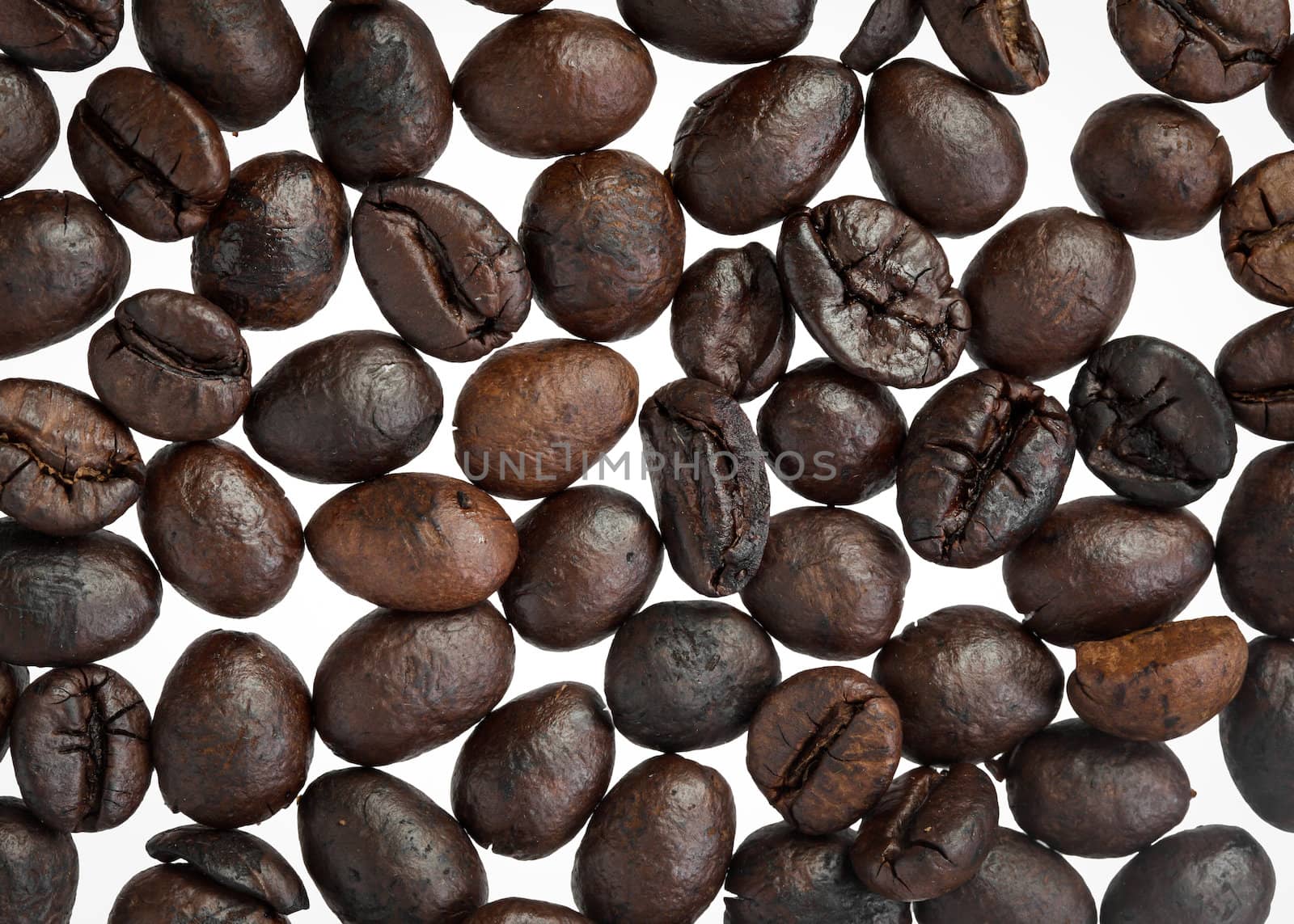 Coffee beans background