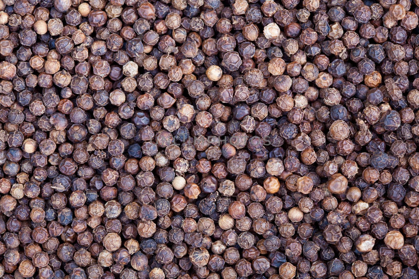 Closeup background of pepper seeds