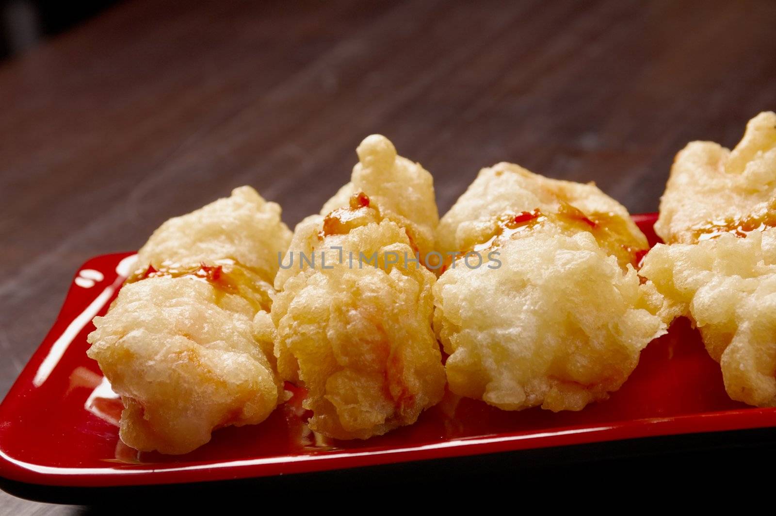 Fish & chips.Japanese fried tempura 