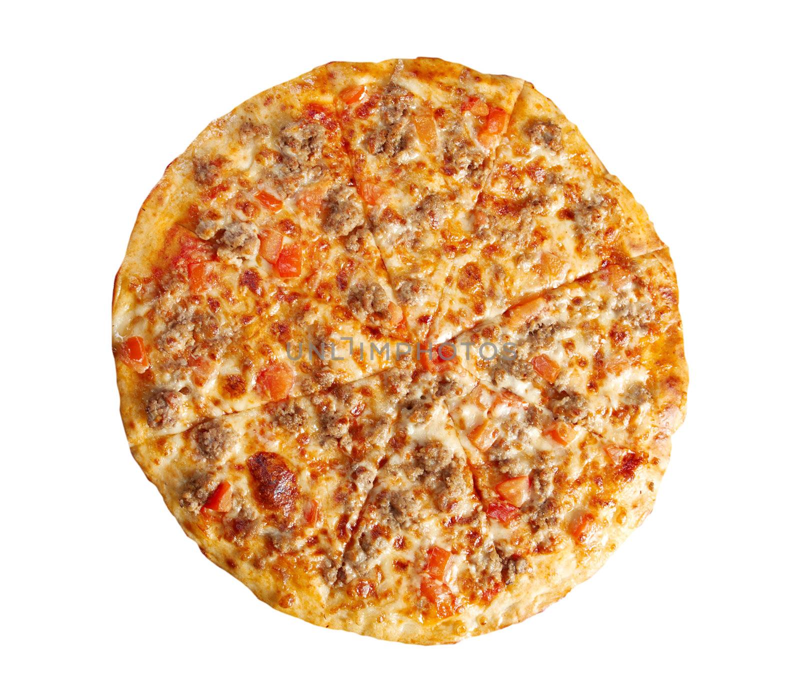 Pizza  homemade . italian kitchen. Studio