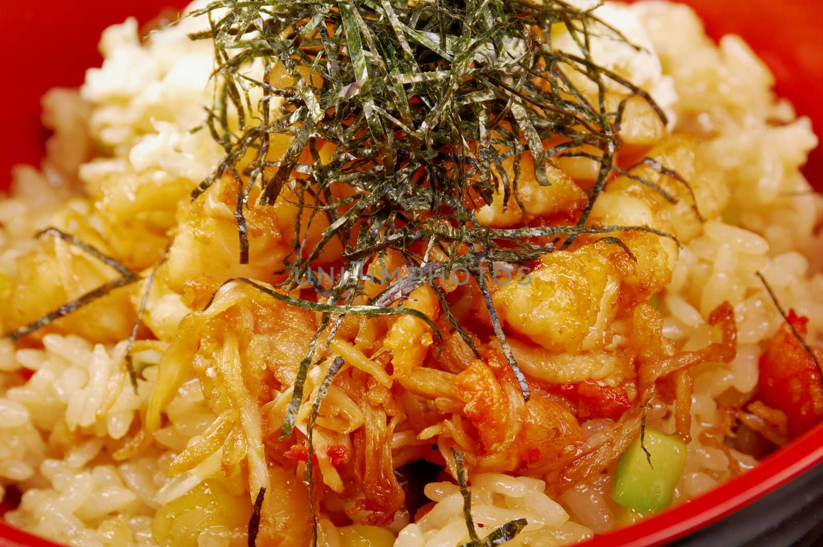 delicious oriental fried rice tyahan with seafood