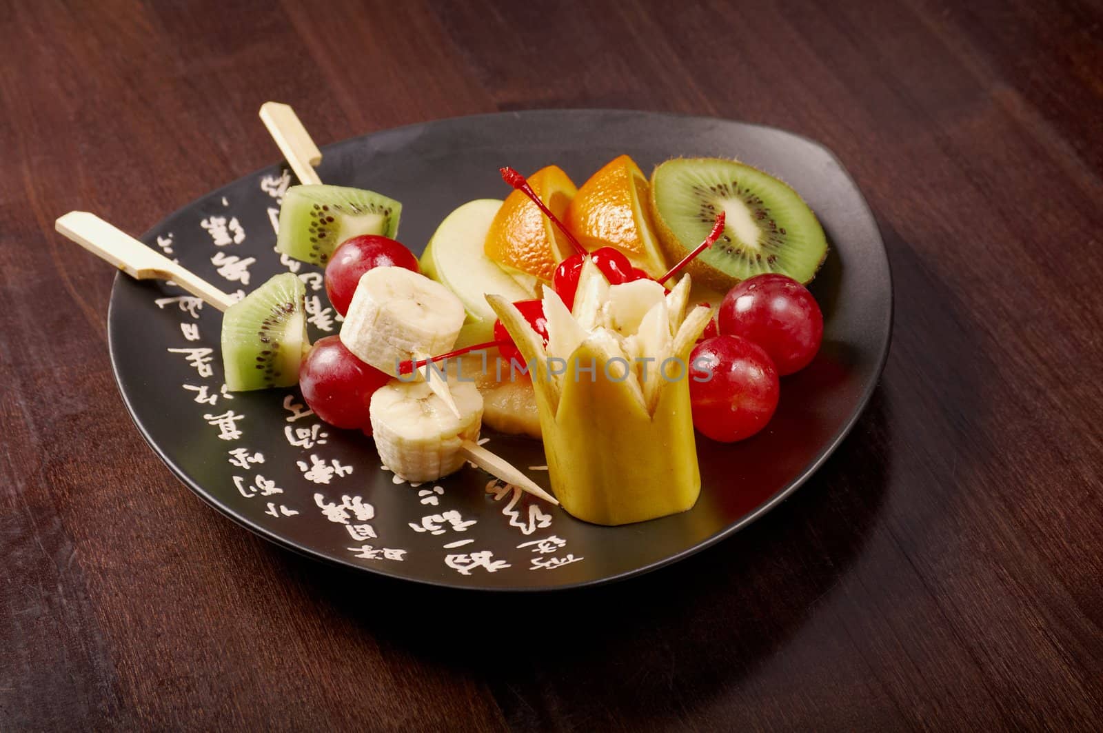 Traditional Japanese dessert fruit