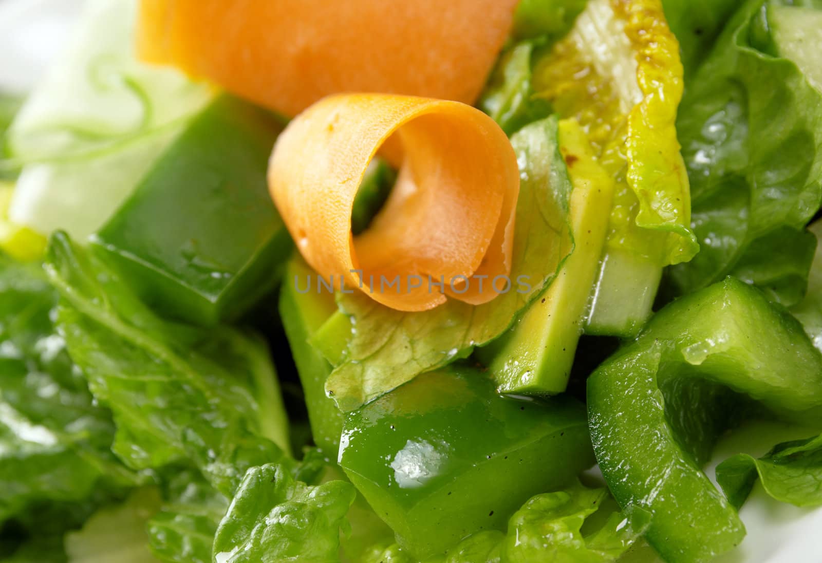 Healthy vegetable salad.chinese cuisine