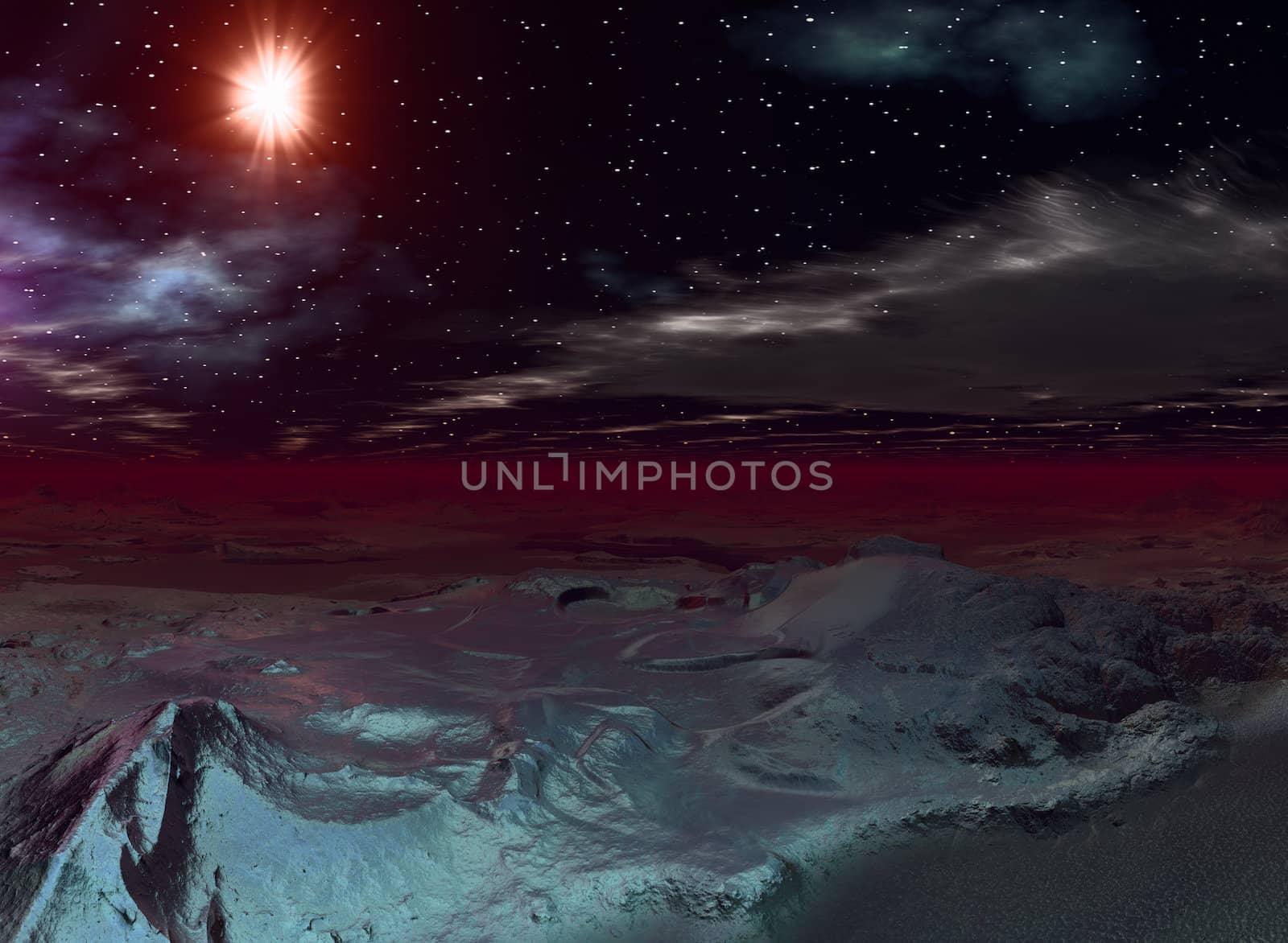 View of an alien landscape by gorgrigo