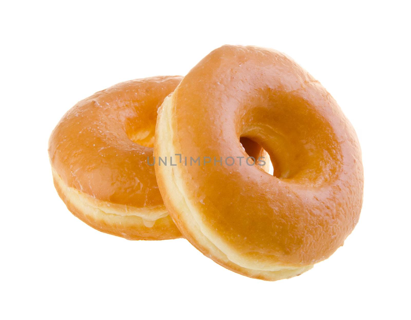 donut. classic donut isolated on the background