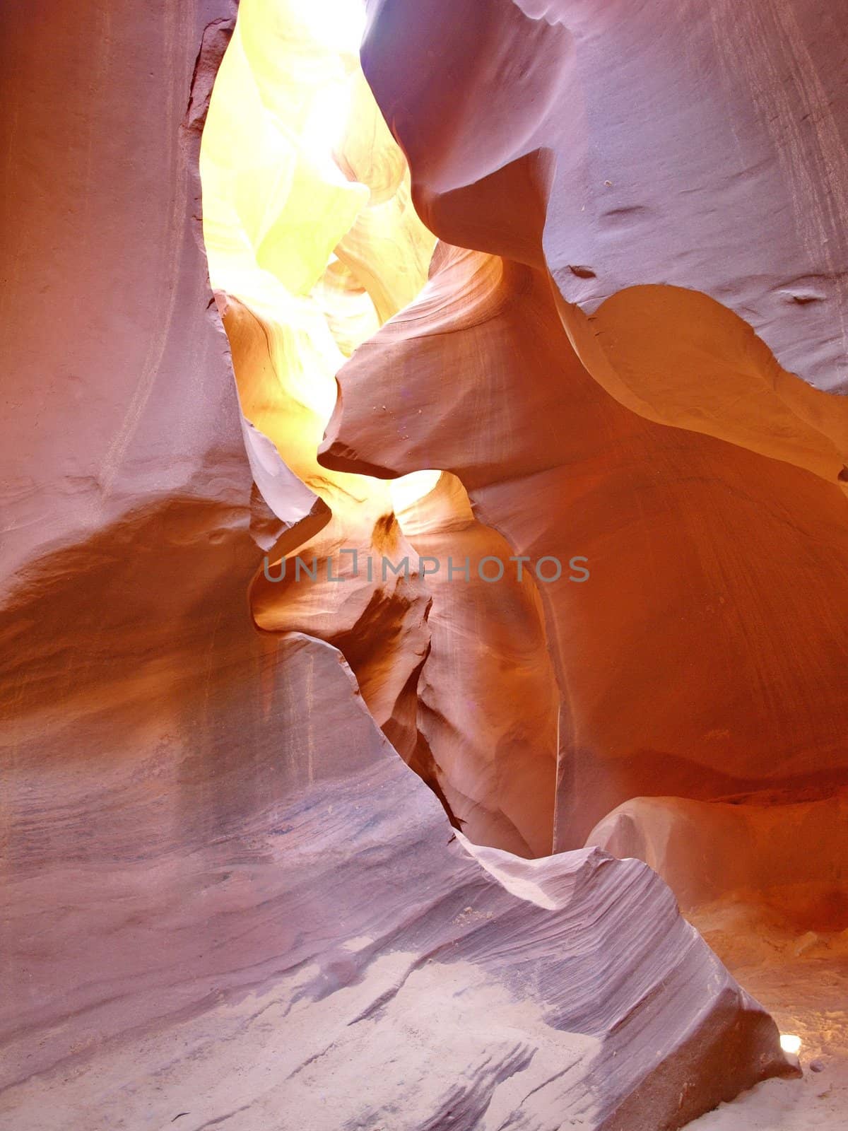 Abstract curves of Antelope Canyon