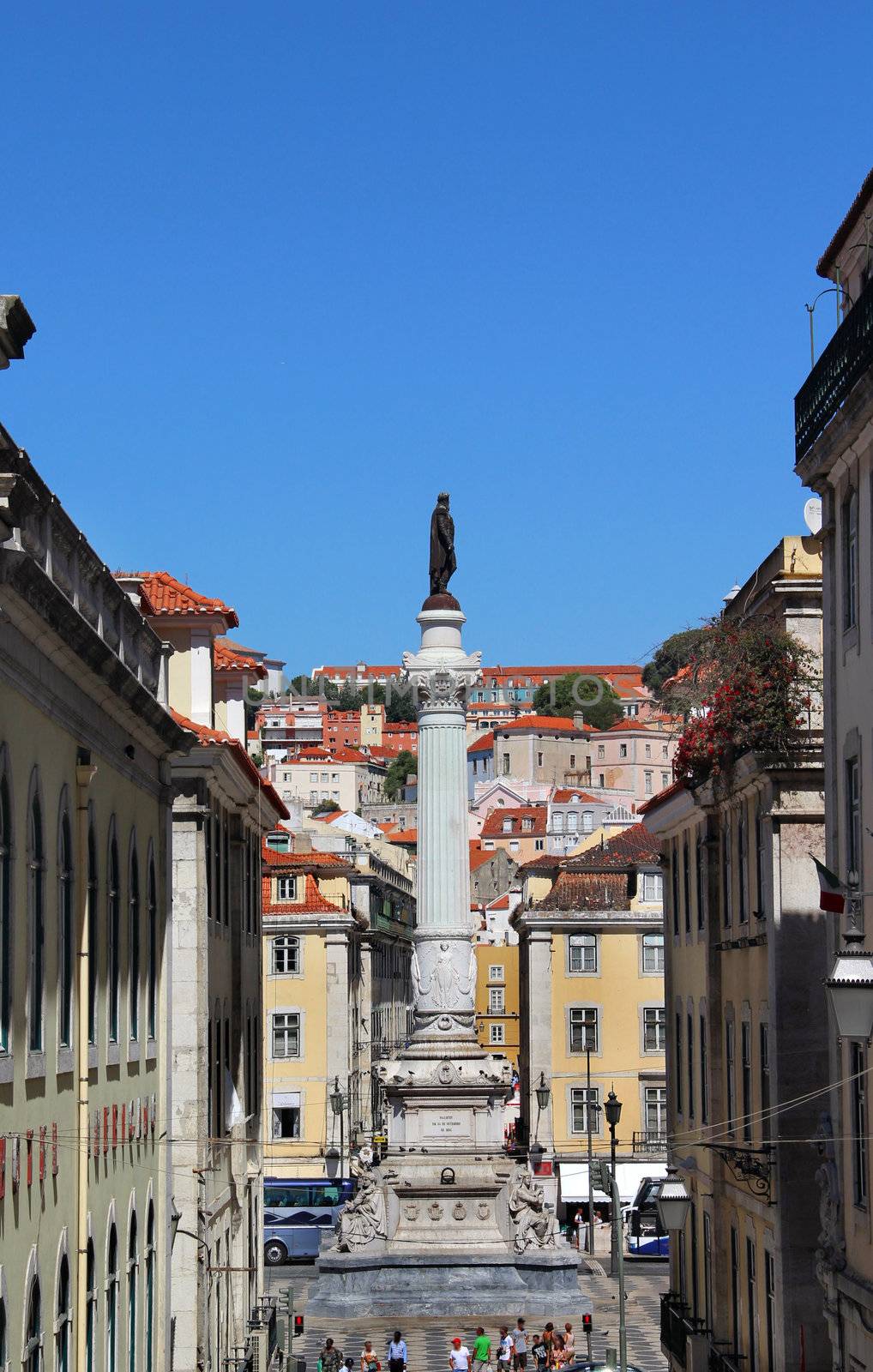 Beautiful view of Lisbon city, Portugal
