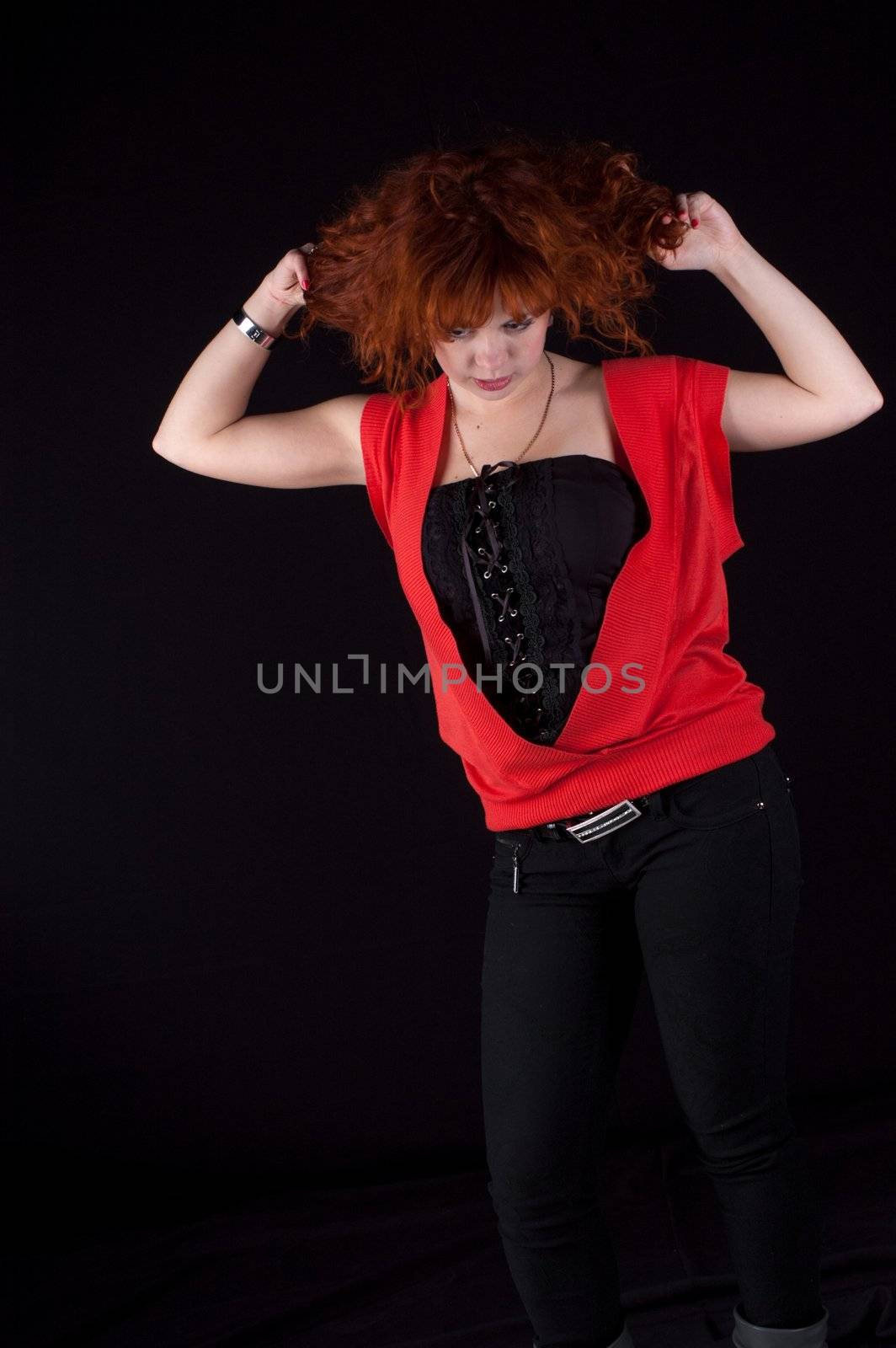 beautiful redhead by mettus