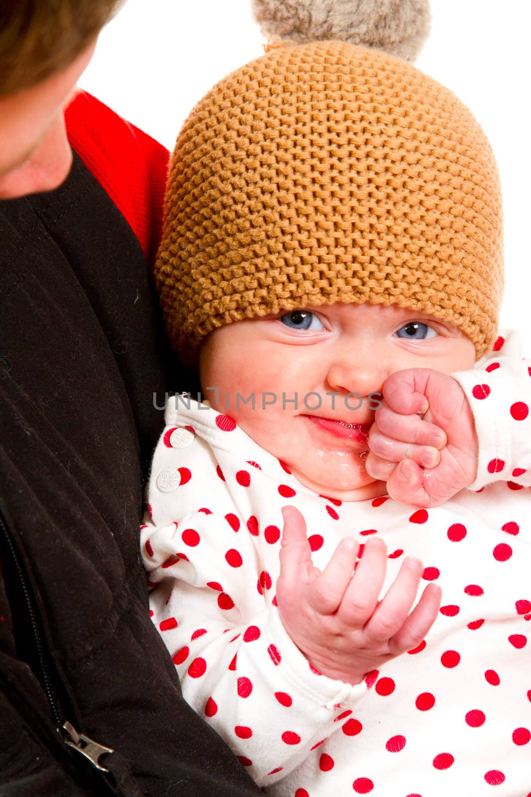 Newborn Baby Studio Shot by joshuaraineyphotography