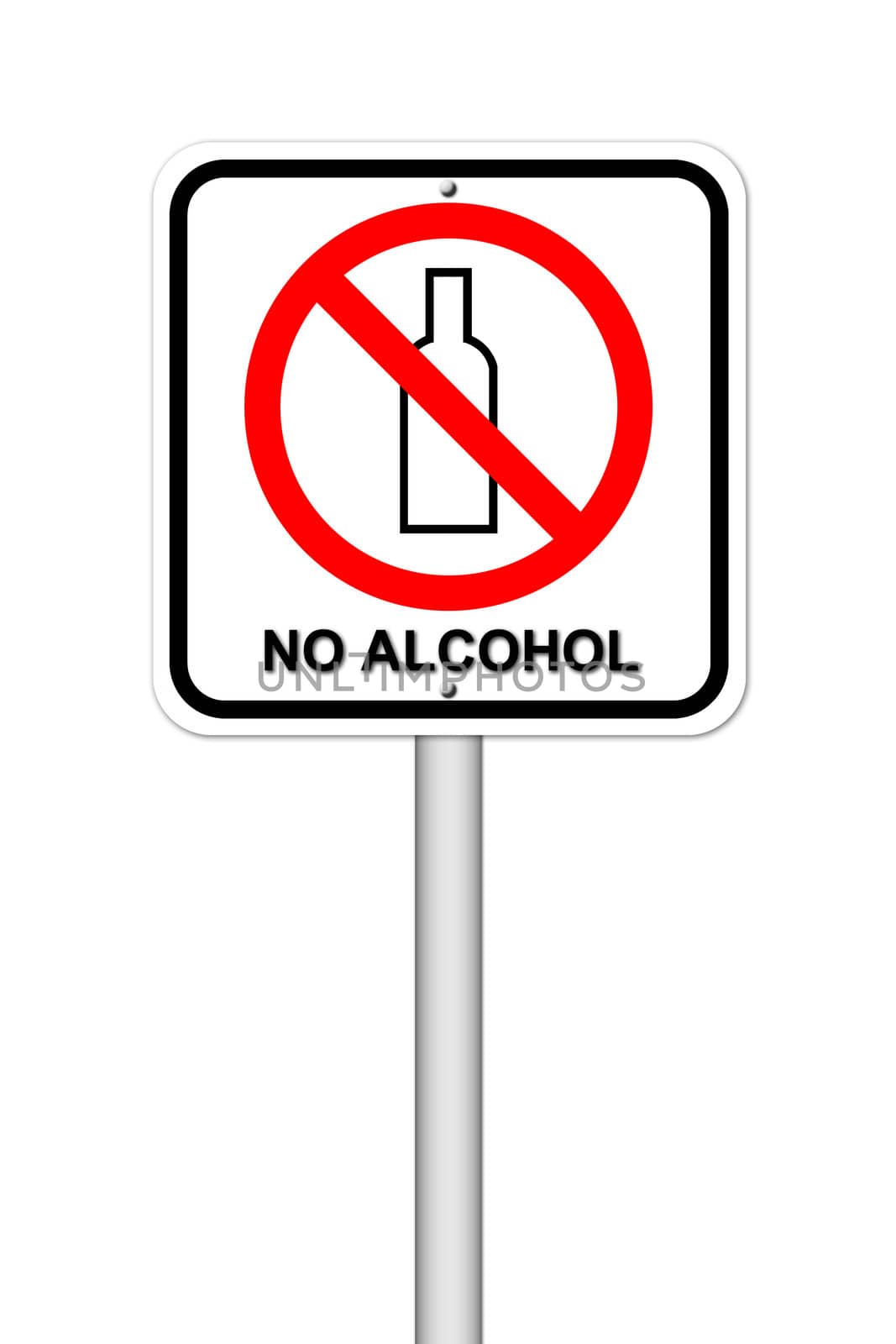 no alcohol sign by geargodz