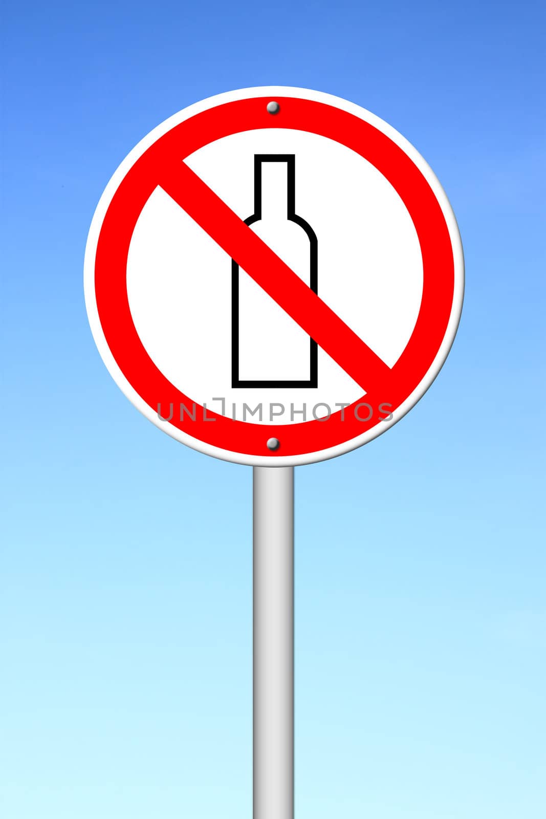 no alcohol sign  by geargodz