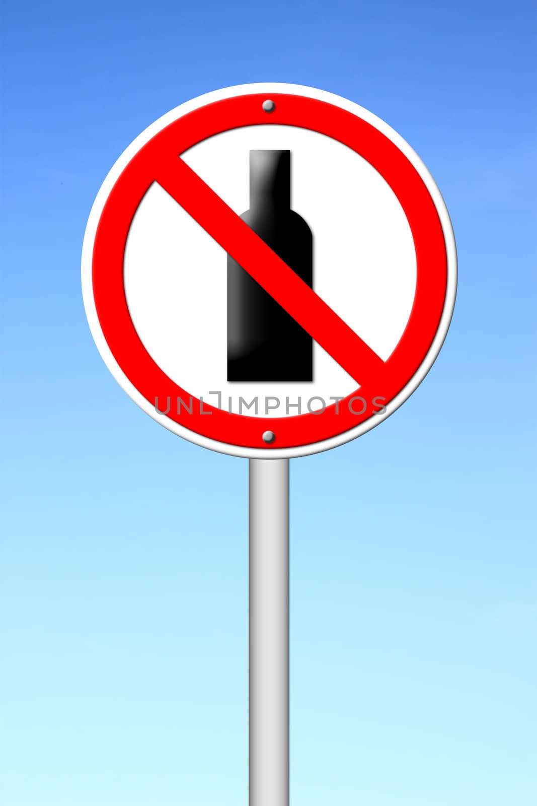 no alcohol sign  by geargodz