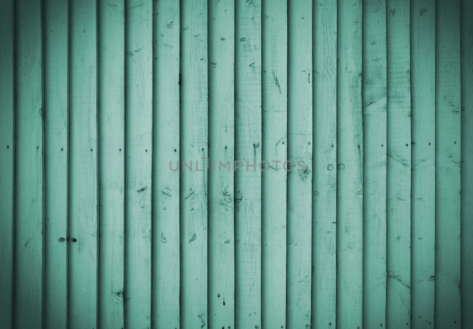 Emerald wooden wall, perfect for background or texture