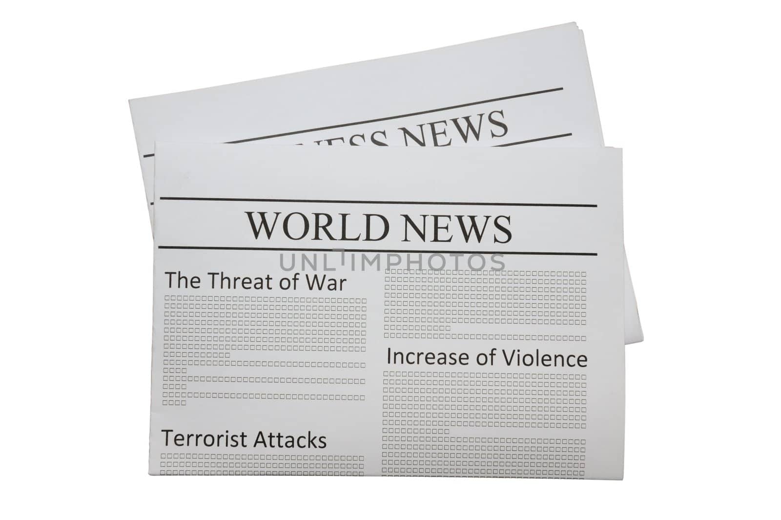 World news newspaper by raywoo